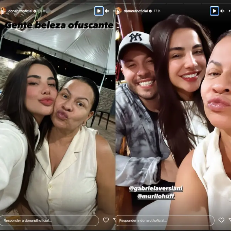 Imagem da notícia: Mãe de Marília Mendonça elogia nova namorada de Murilo Huff: ‘beleza ofuscante’