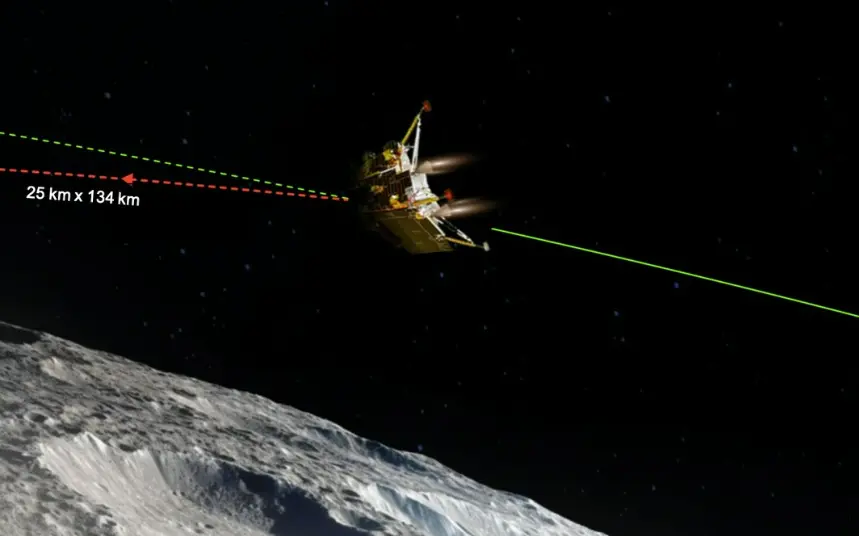 Imagem da notícia: 'Nova corrida espacial': sonda russa colide com a Lua e a Índia deve assumir a liderança