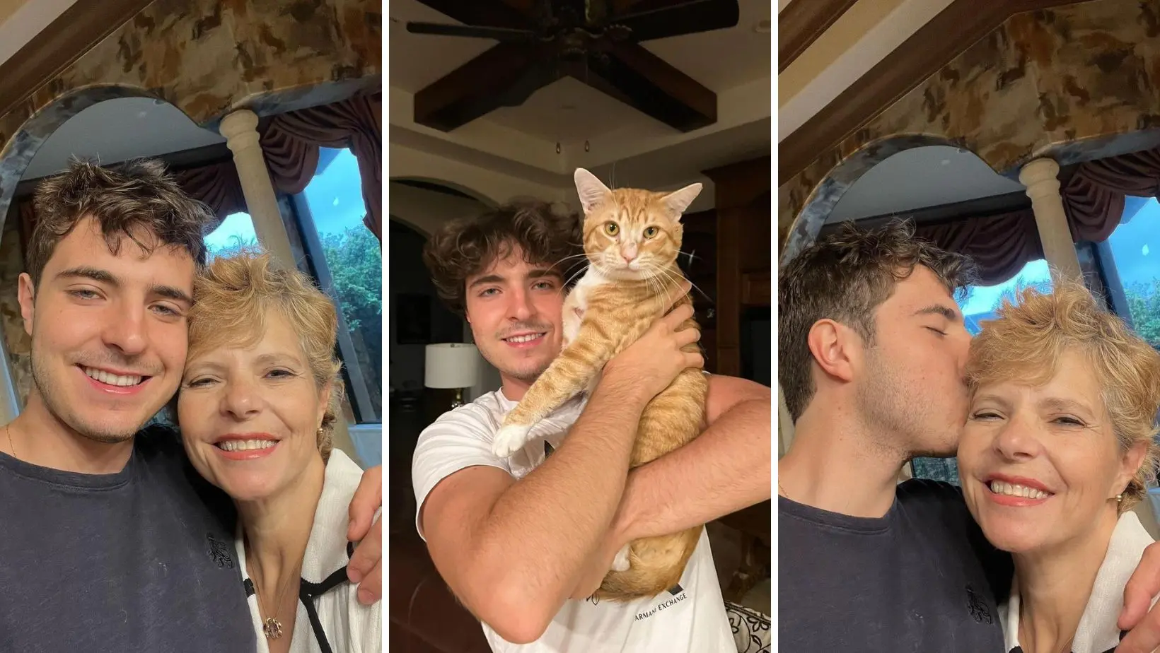 Imagem da notícia: Rose Miriam resgata fotos com filho de Gugu em meio a disputa por herança do apresentador