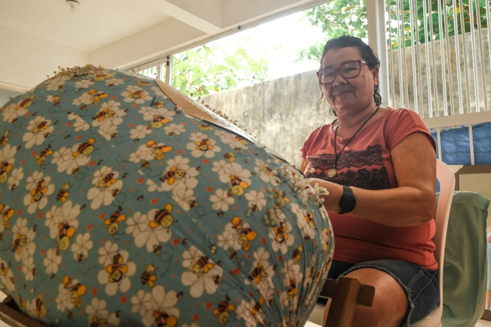 Duciene criou quatro filhos com dinheiro gerado pela renda