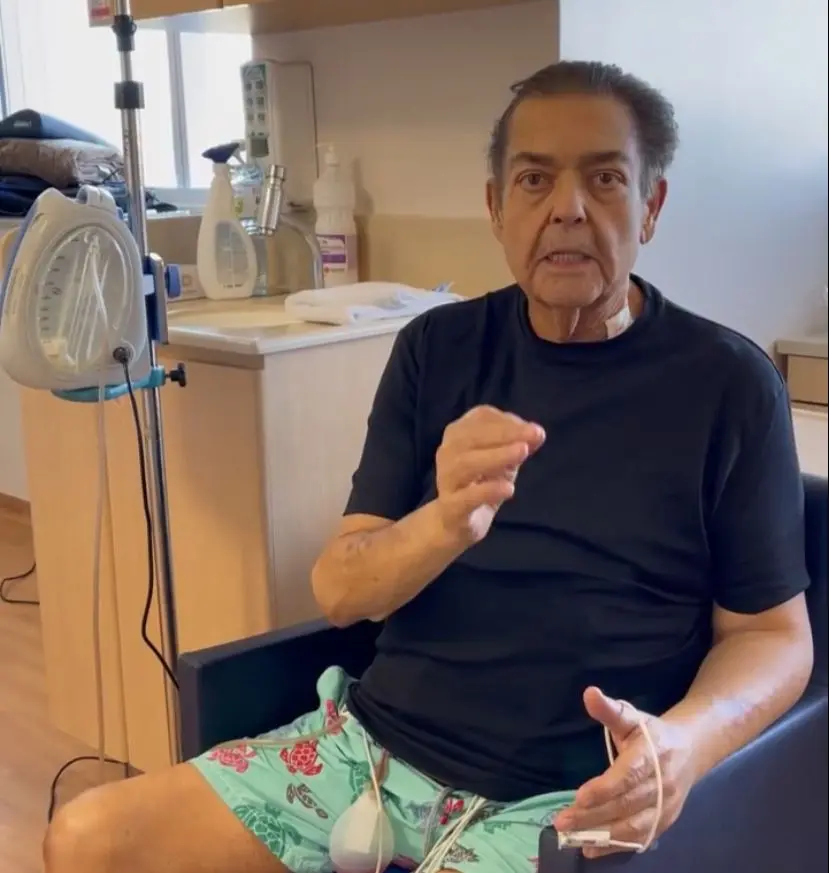 Imagem da notícia: Em vídeo, Faustão agradece a família de doador e carinho do público: 'completamente recuperado'