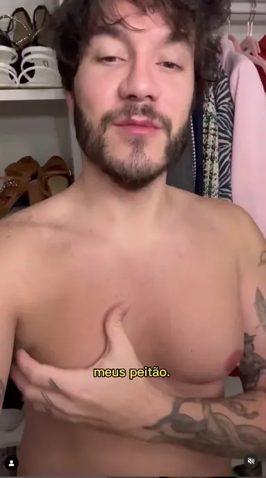 Imagem da notícia: Ex-BBB Eliezer revela valor de cirurgia para reduzir mamas e lipoaspiração