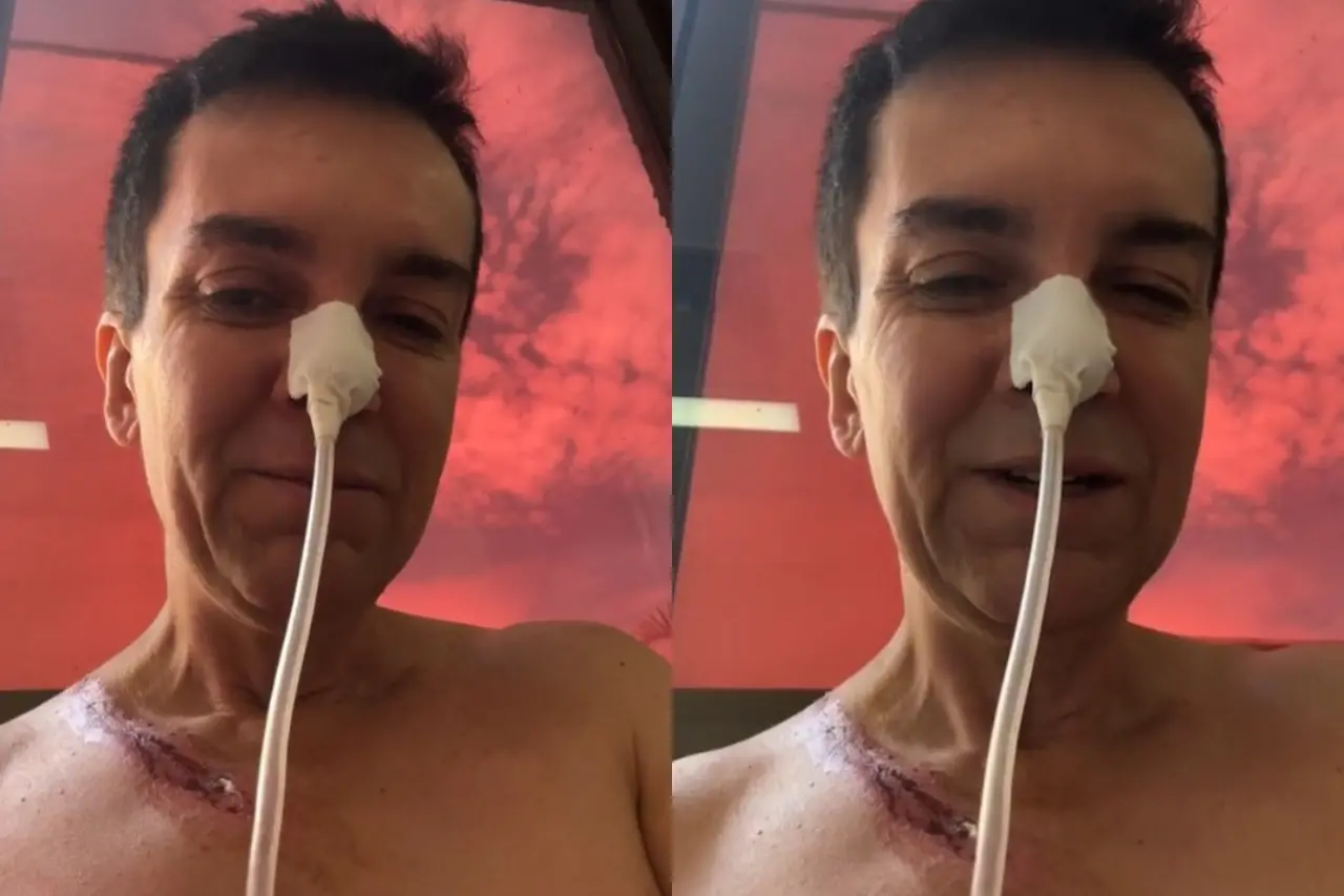 Imagem da notícia: Regis Danese passal mal em hospital e tem alta adiada; veja vídeo