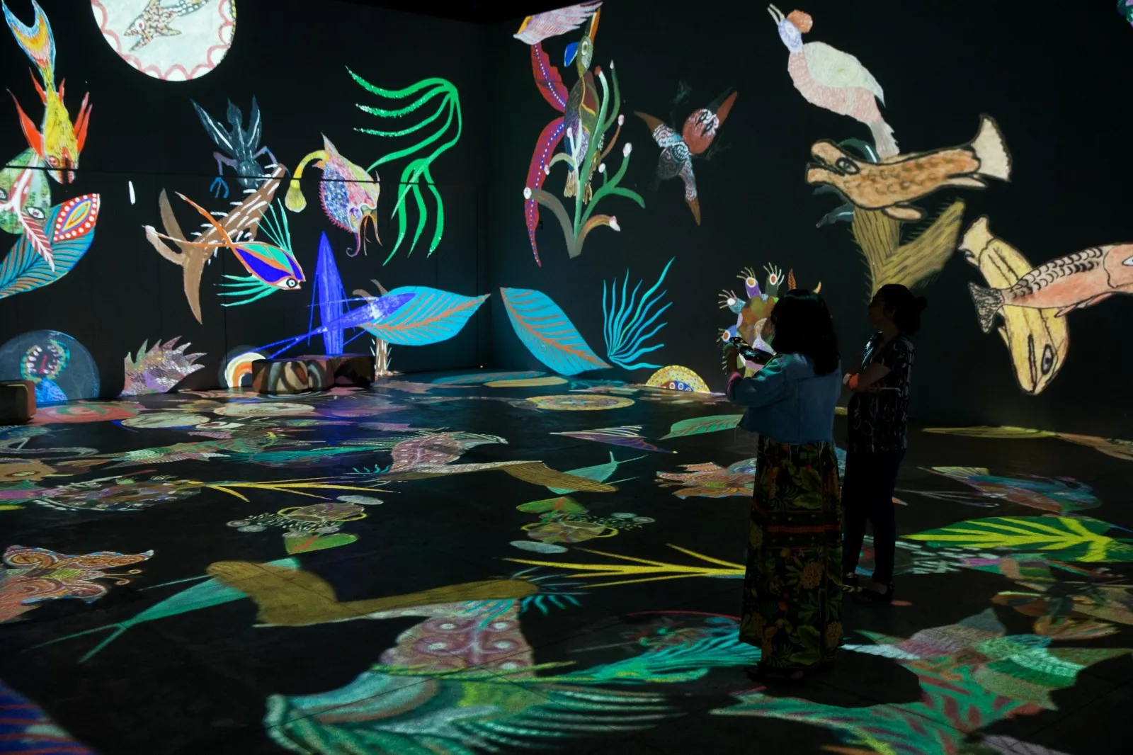 Experiência audiovisual permite encontro com a arte de Chico da Silva