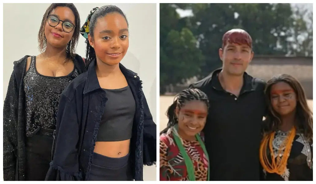 Imagem da notícia: 'Pai' das filhas de Glória Maria aparece em reportagem do Fantástico