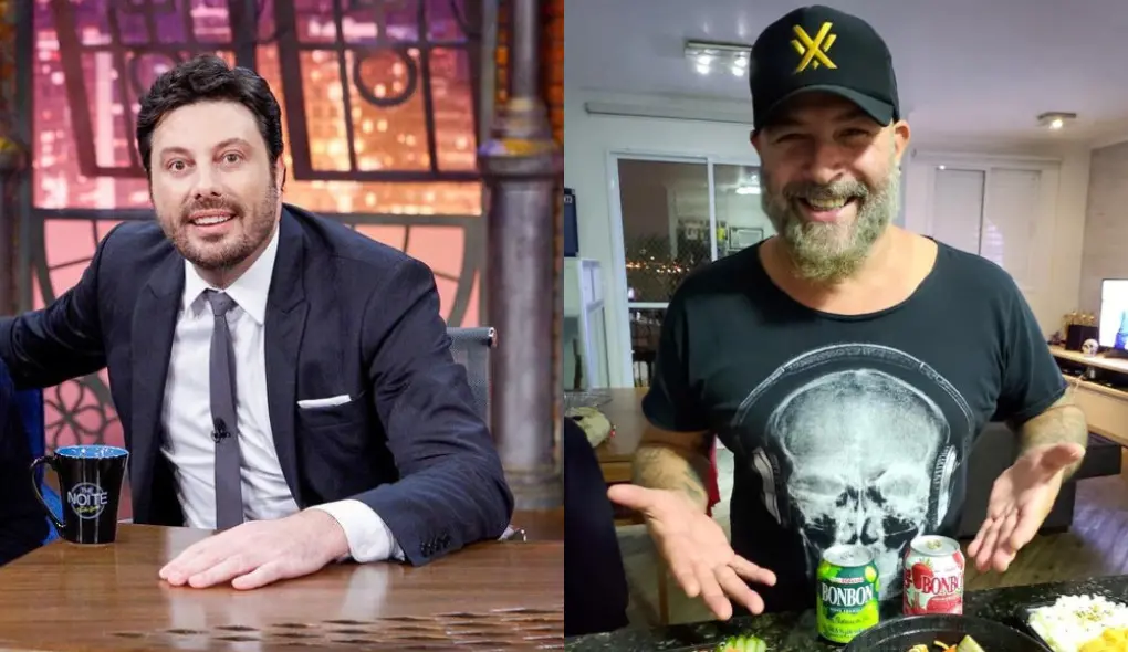 Imagem da notícia: Com substituição de Mingau, gravações do 'The Noite' são retomadas no SBT