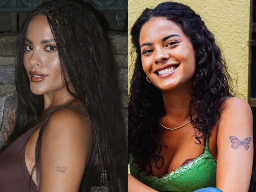 Imagem da notícia: Bella Campos aparece com tatuagem que havia feito para MC Cabelinho coberta