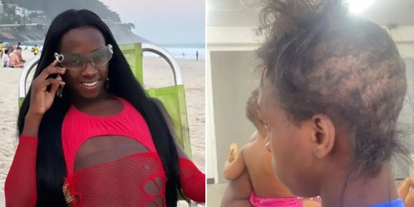 Imagem da notícia: Influencer digital Alee Silva é sequestrada e tem os cabelos cortados em Salvador