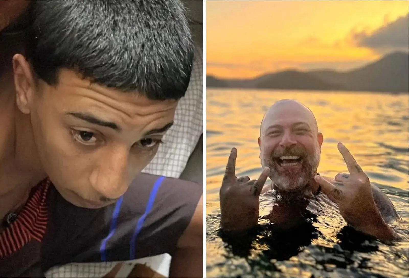 Imagem da notícia: Homem com arma compatível com a usada contra Mingau, do Ultraje a Rigor, é preso