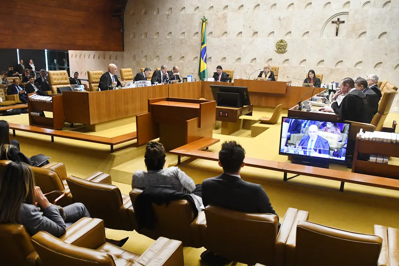 Imagem da notícia: STF retoma julgamento sobre marco temporal das terras indígenas nesta semana; veja placar até agora