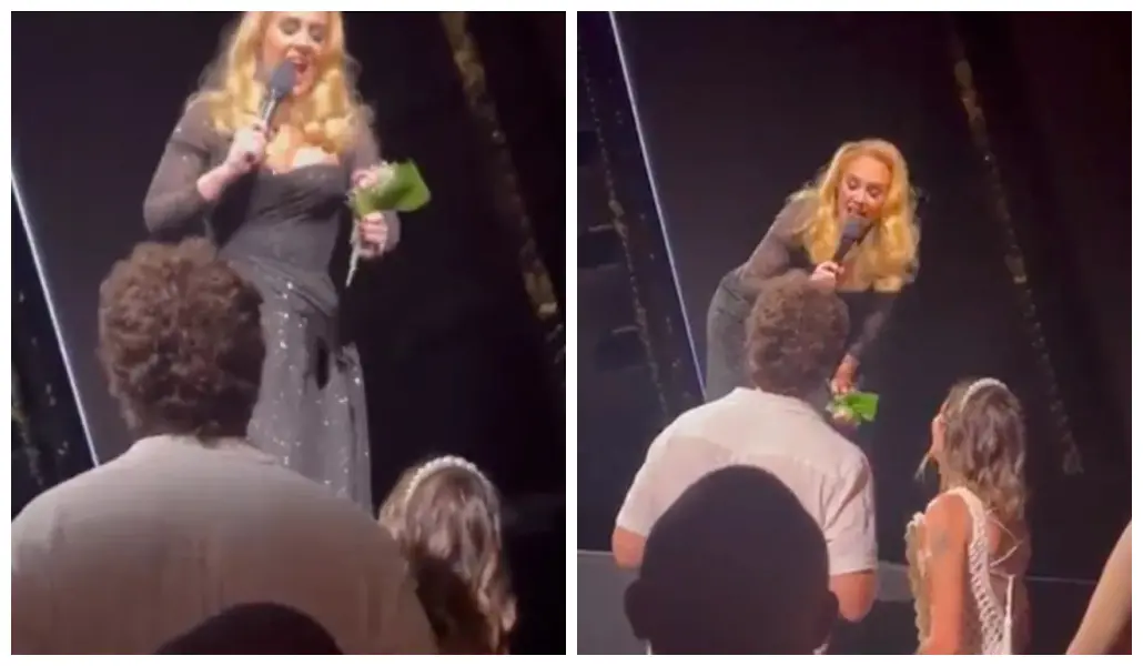 Imagem da notícia: Adele recebe convite para ser madrinha de casamento de brasileiros em Las Vegas