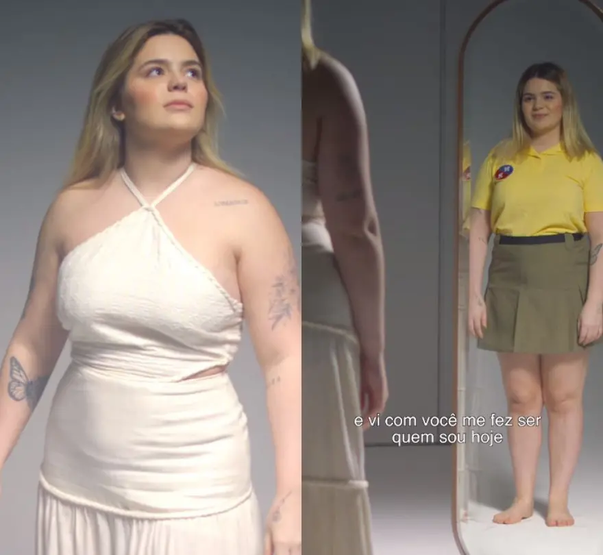 Imagem da notícia: Viih Tube publica vídeo homenageando mudança de seu corpo após gravidez e se emociona