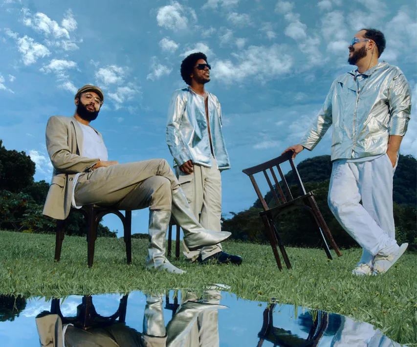 O trio Gilsons carrega o talento do patriarca da família, Gilberto Gil