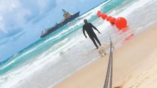 Cabos submarinos em Fortaleza: infraestrutura pode ser afetada com usina de dessalinização