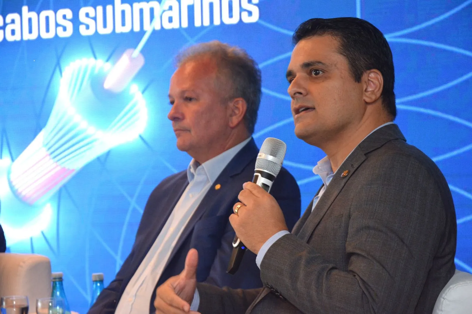 Vereador Gardel Rolim e deputado federal André Figueiredo