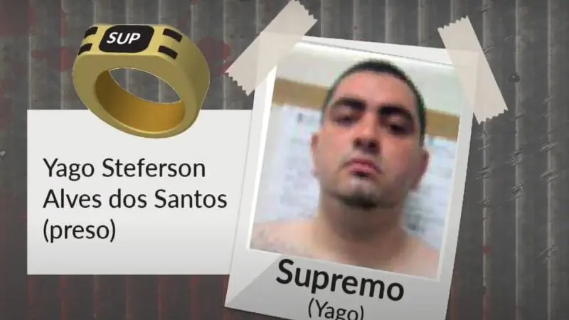 Imagem da notícia: Quem é o líder de facção com extensa ficha criminal absolvido na Justiça por tráfico de drogas