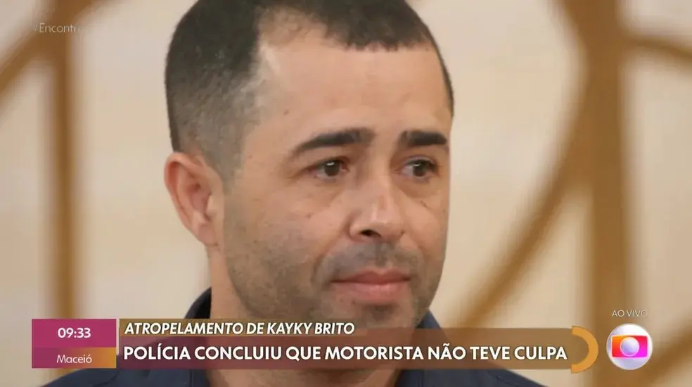Imagem da notícia: Motorista que atropelou Kayky Brito diz que não consegue mais dirigir e procura outro emprego