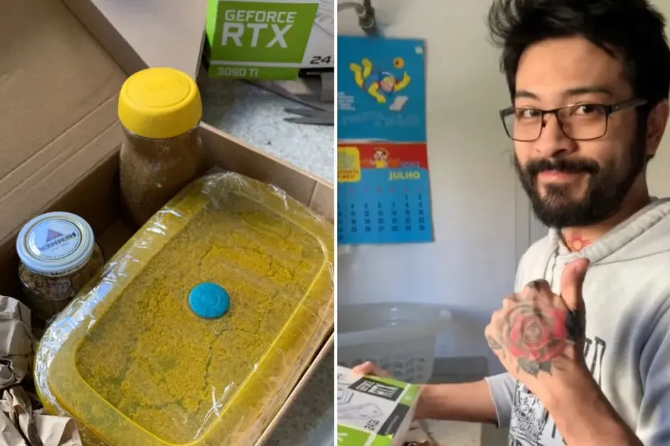 Imagem da notícia: Justiça nega indenização a filho de Maurício de Souza que recebeu areia no lugar de placa de vídeo