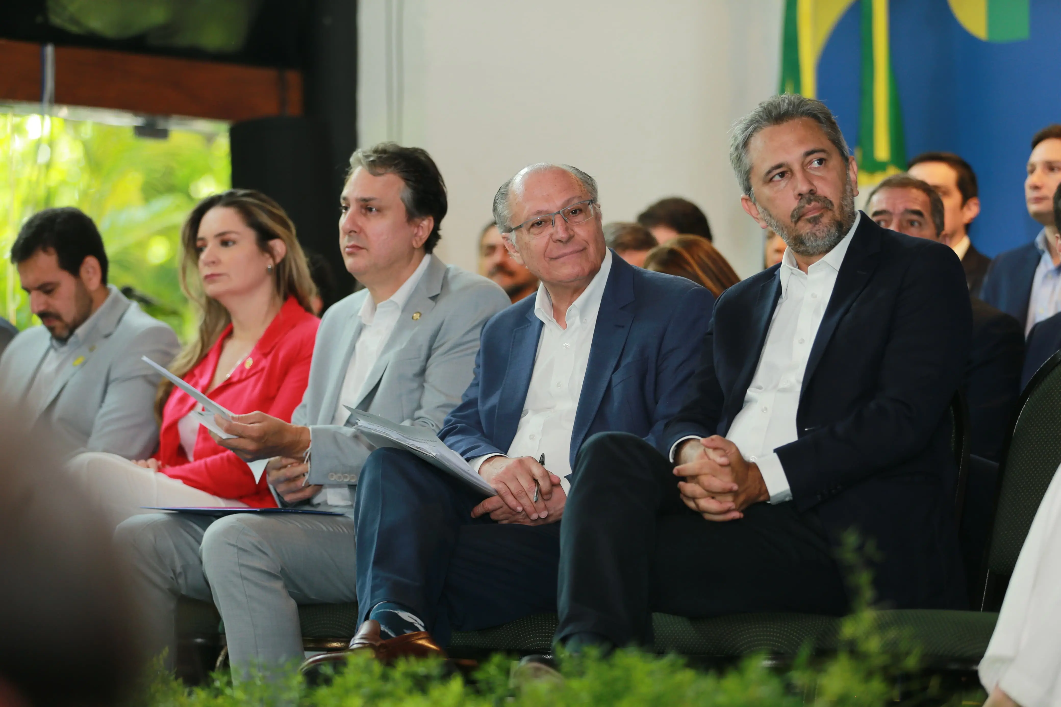 Imagem da notícia: Alckmin elogia Eudoro no comando do PSB, mas evita opinar sobre filiação de Evandro Leitão