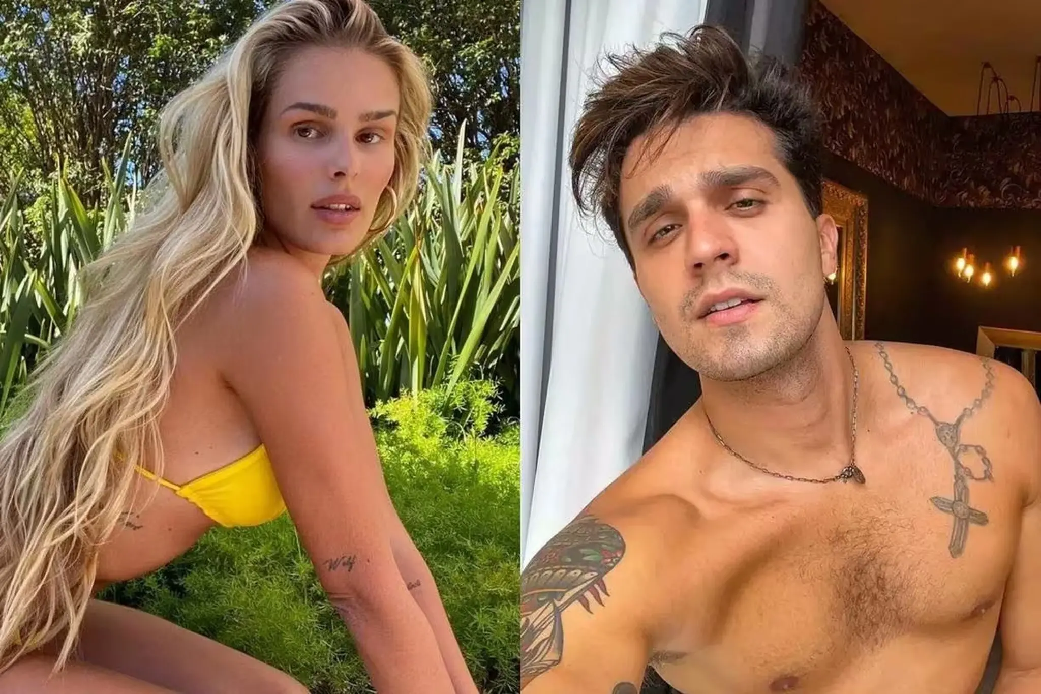 Imagem da notícia: Fãs especulam romance entre Luan Santana e Yasmin Brunet 