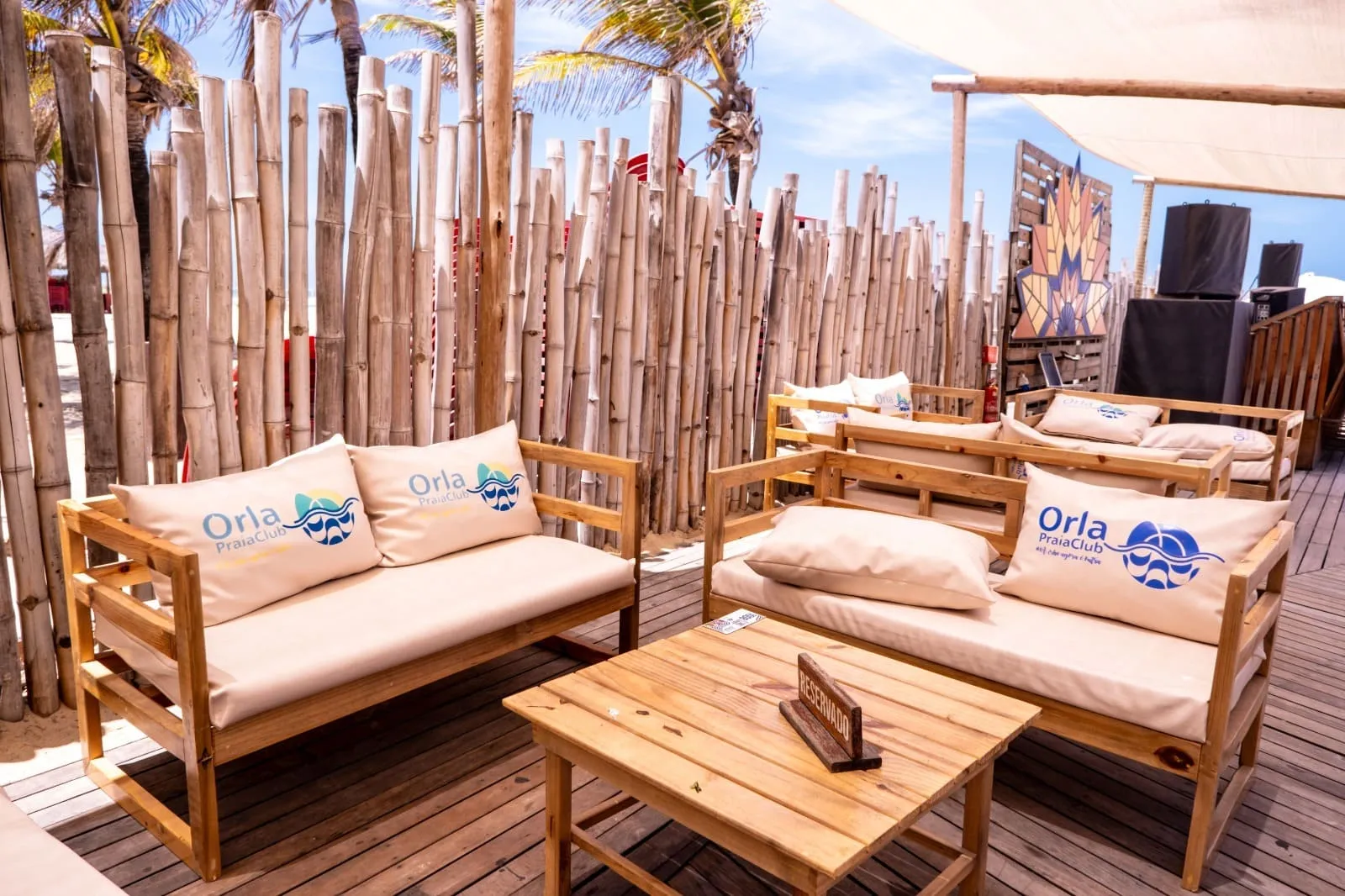 Materiais sustentáveis fazem parte da construção do Orla Praia Club