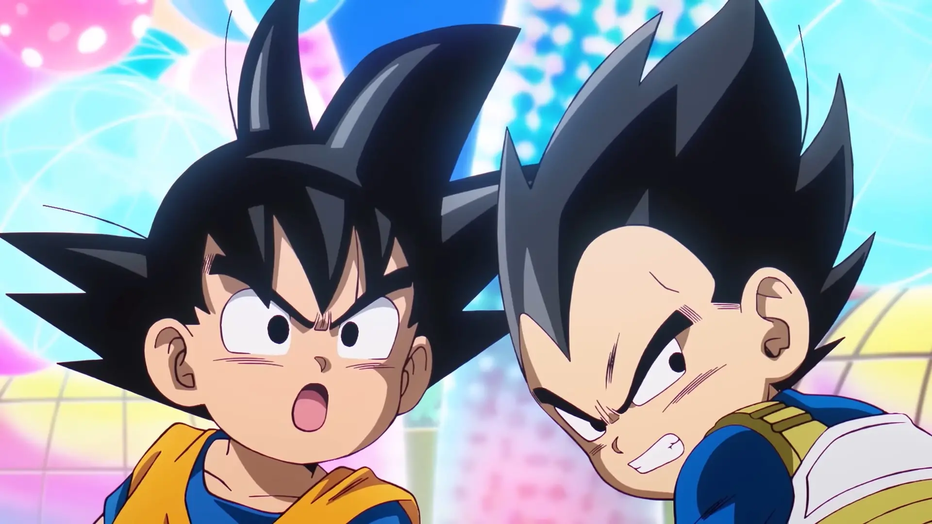 Goku e Vegeta aparecem em teaser como crianças