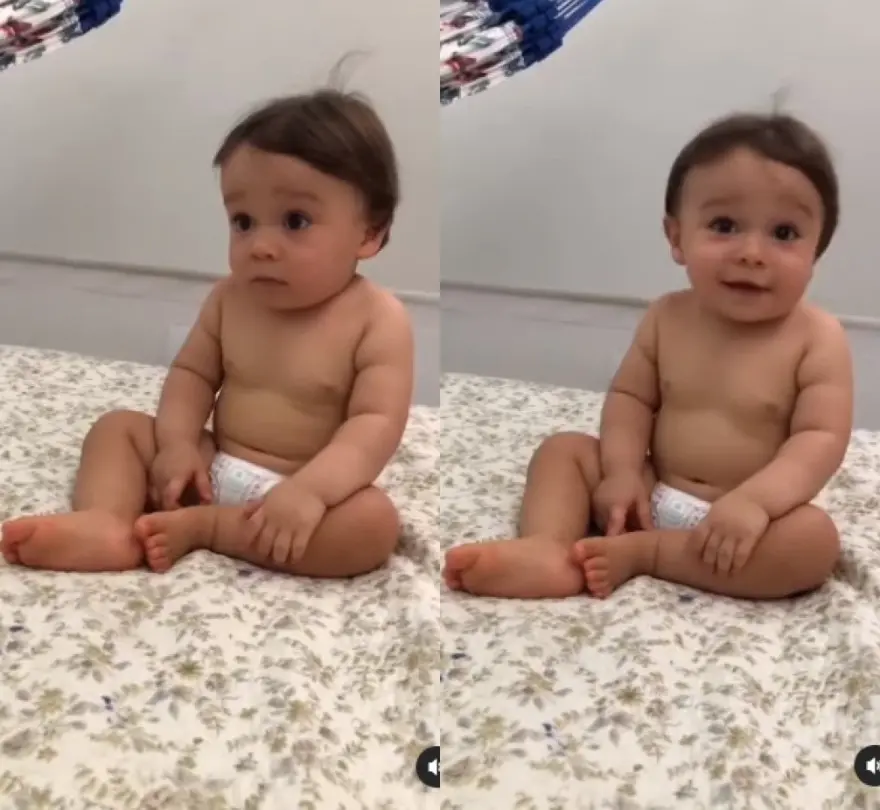 Imagem da notícia: Bebê dança música 'Numa sala de reboco' de Luiz Gonzaga e viraliza nas redes sociais