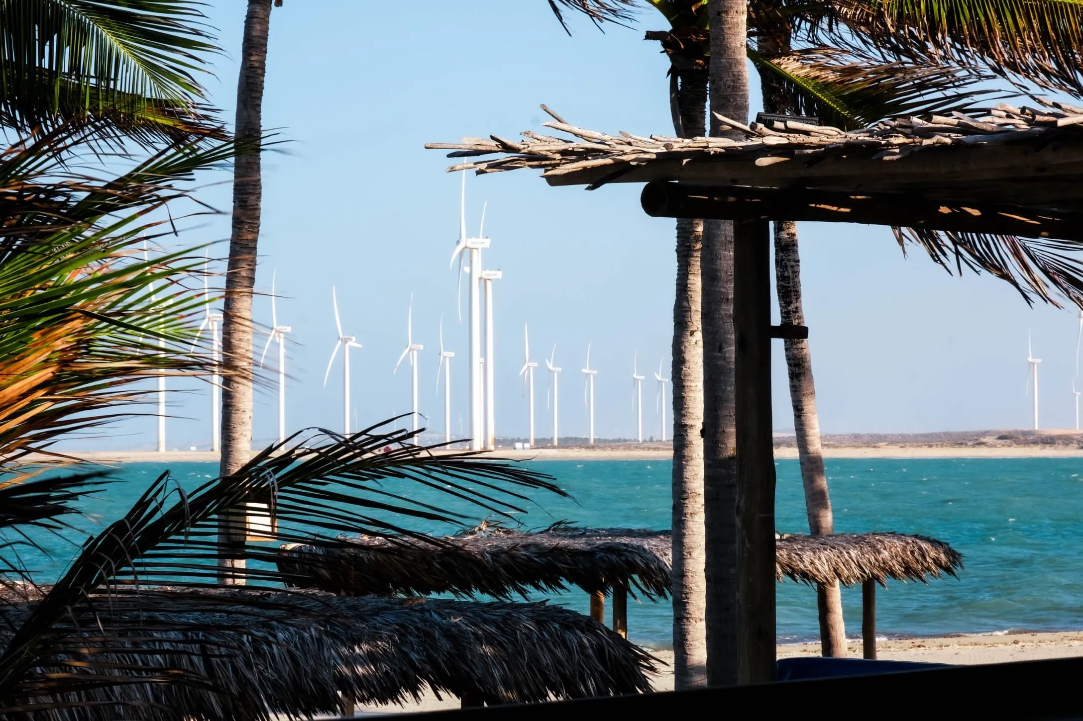 Jaguaribe Lodge & Kite fica instalado na foz do Rio Jaguaribe em Pontal de Maceió, Fortim