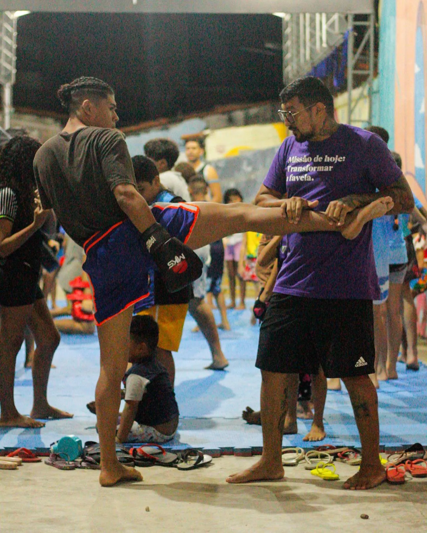 Artes marciais e esportes ocupam o Beco Céu