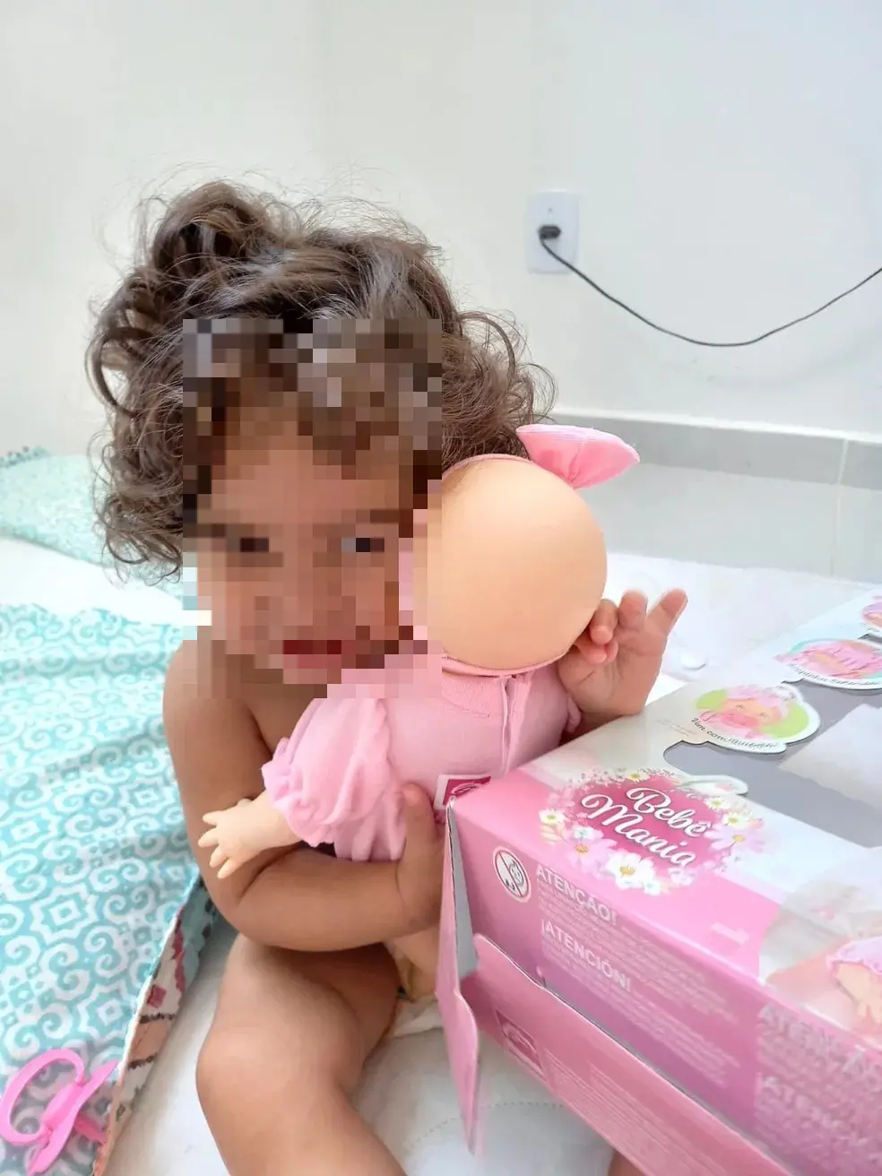 Foto de bebê assassinada