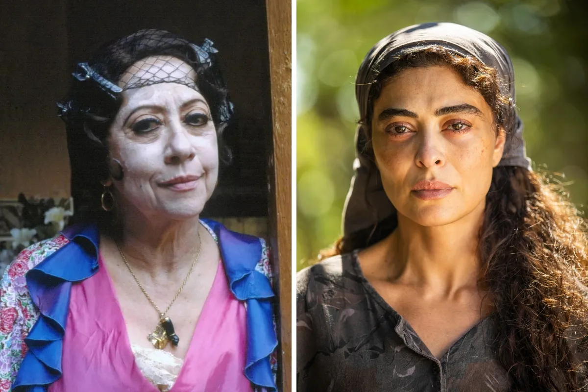 Jacutinga foi interpretada por Fernanda Montenegro na versão original. Em remake, Juliana Paes que dará vida à personagem