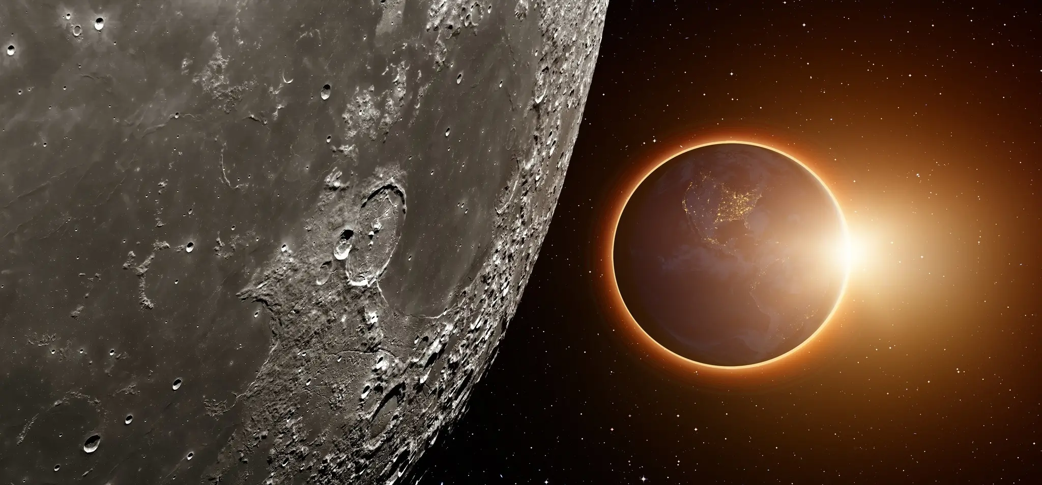 Imagem da notícia: Eclipse Lunar: saiba como acompanhar o fenômeno ao vivo neste sábado (28)