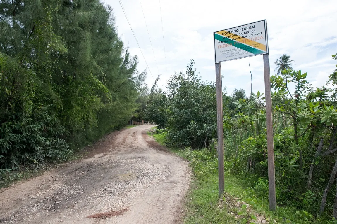 Delimitação da terra indígena Jenipapo-Kanindé, em Aquiraz