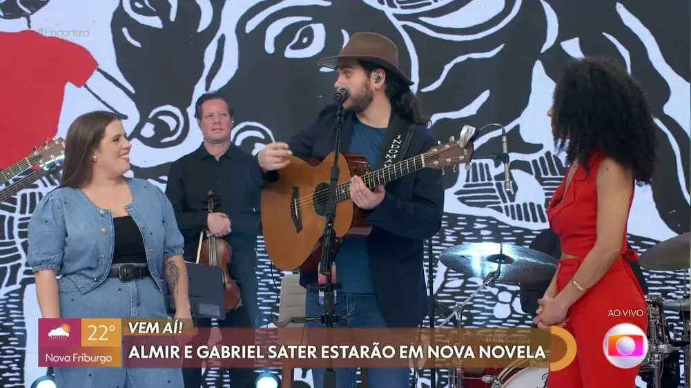 Imagem da notícia: Após Pantanal, Gabriel Sater e o pai Almir Sater devem repetir parceria em nova novela
