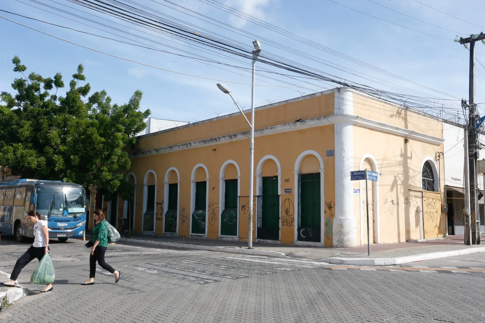 O prédio da Cadeia Pública foi adaptado para funcionar como comércio de artesanato