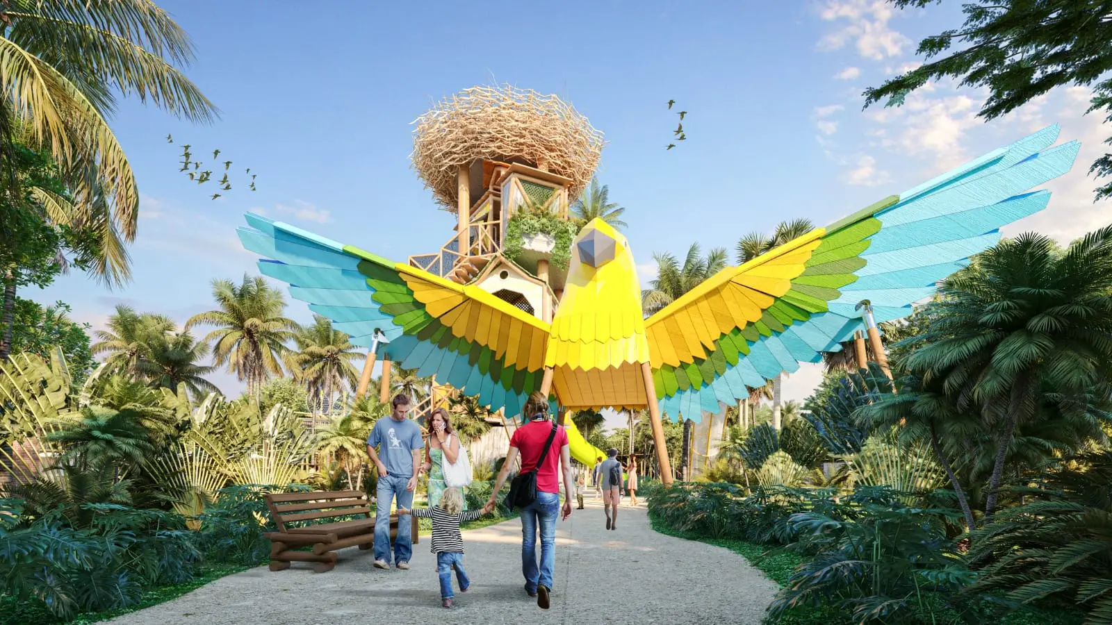 Imagem da notícia: Beach Park anuncia novo parque com 3 aviários e mais de 20 atrações; veja detalhes 