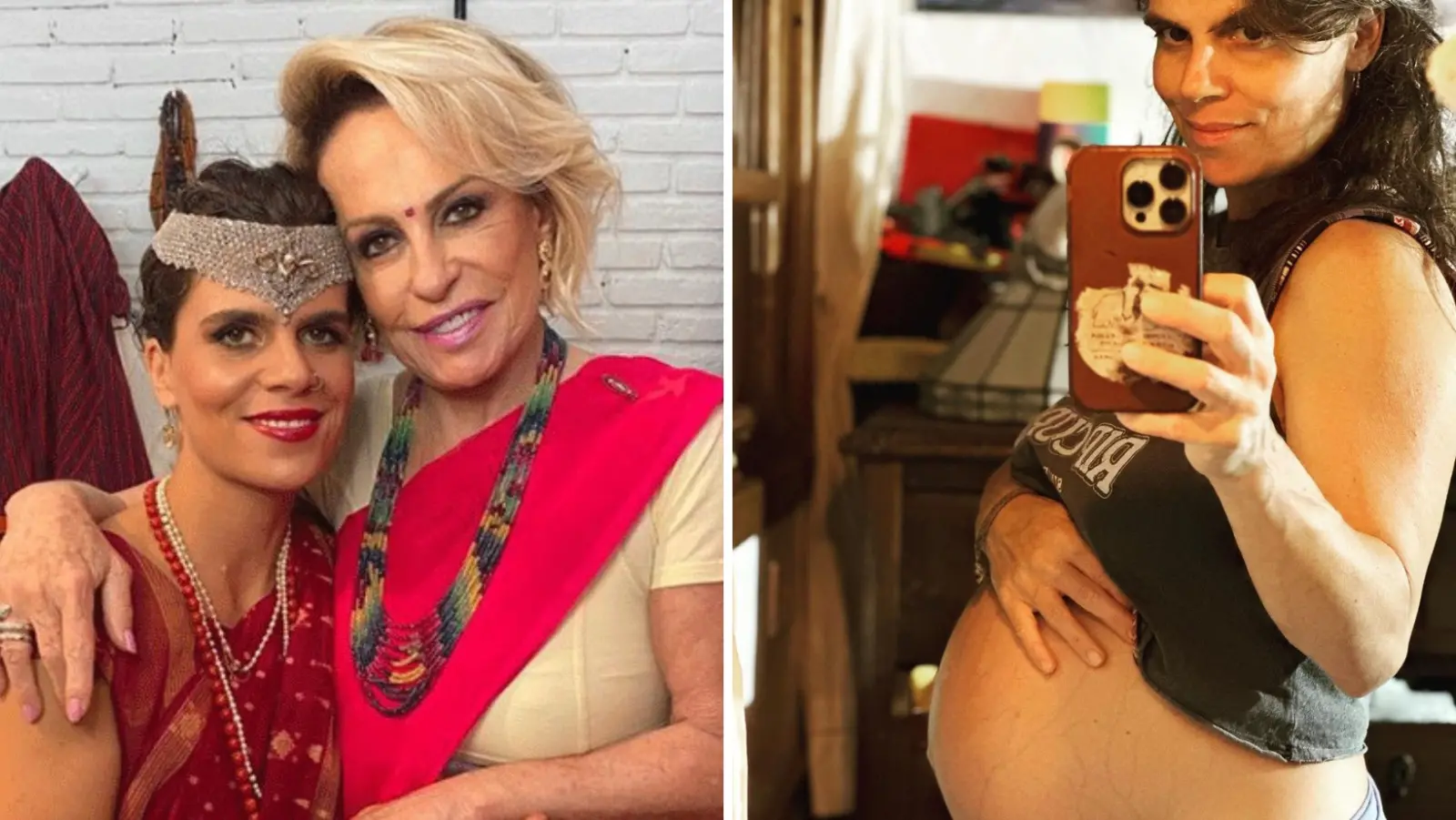 Imagem da notícia: Filha de Ana Maria Braga explica porque ainda não escolheu nome para a bebê que está esperando