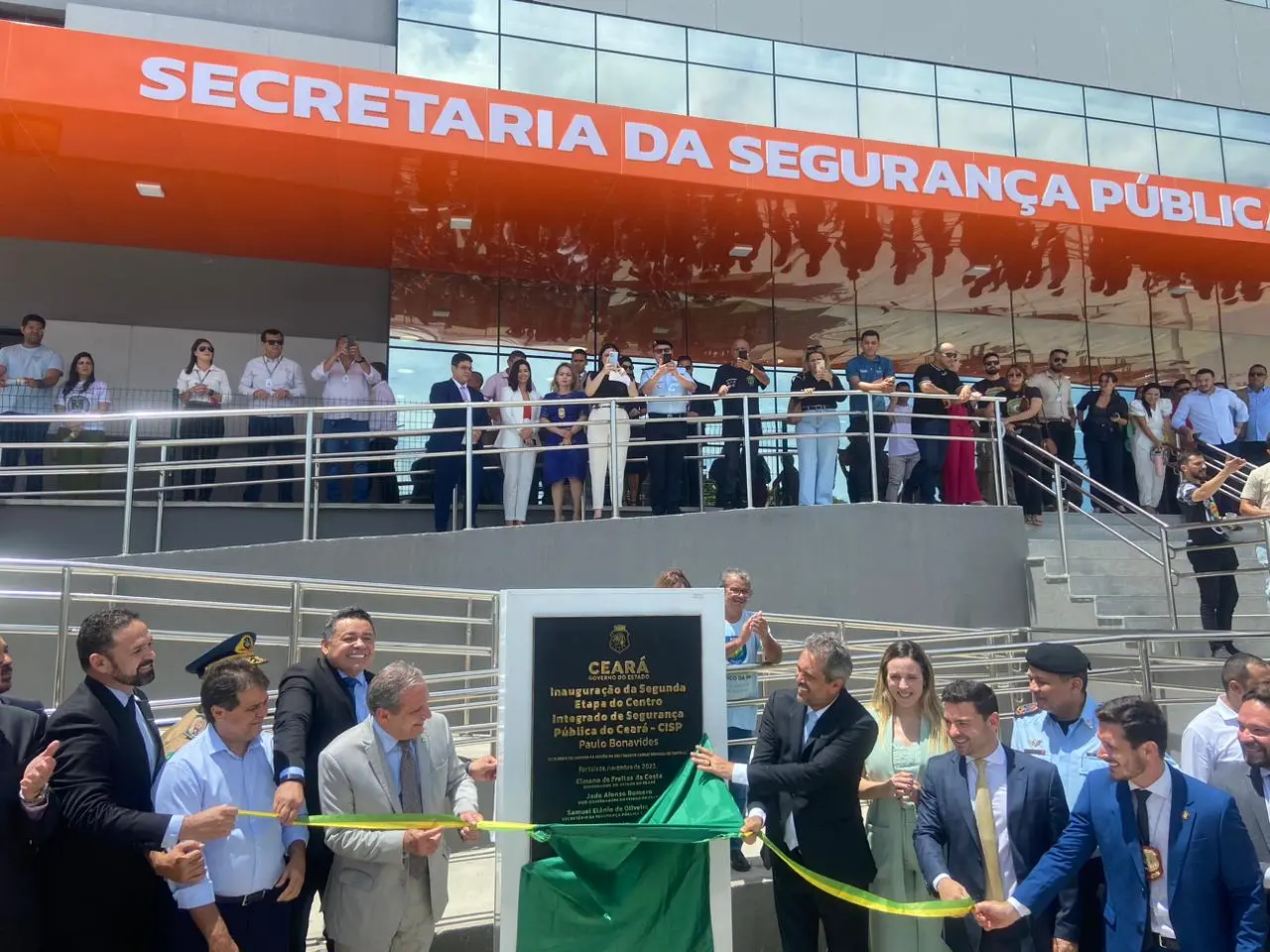 Imagem da notícia: Centro Integrado de Segurança Pública do Ceará é inaugurado com investimento de R$ 196 milhões