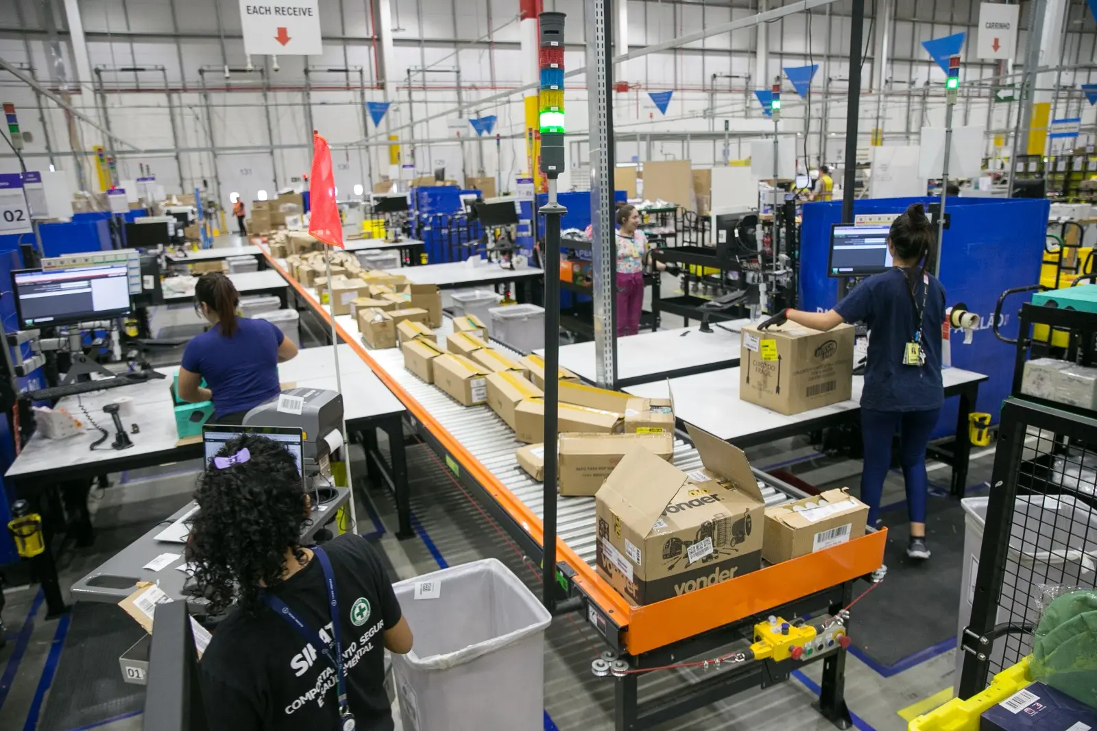 centro de distribuição da amazon