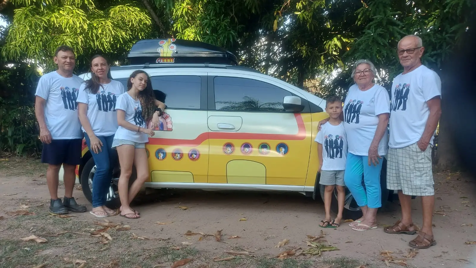 Família viaja do Cariri a Brasília para assistir ao show do ídolo, Paul Mccartney
