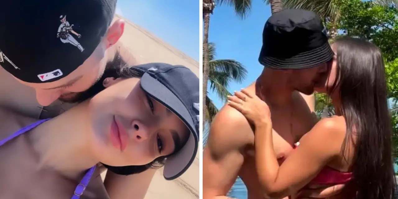 Imagem da notícia: No Ceará, ex-BBB Larissa Santos assume novo namoro: 'terminar o ano da melhor forma'