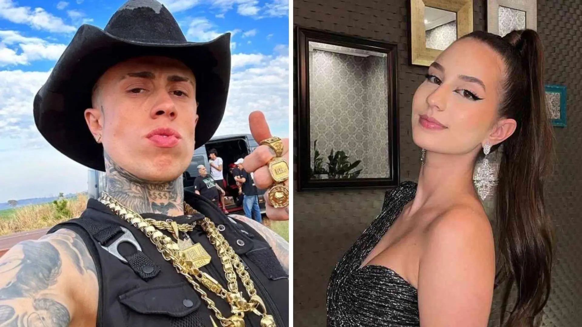 Imagem da notícia: Tiktoker Duda Rubert é apontada como affair de MC Daniel; web percebe afastamento de Yasmin Brunet