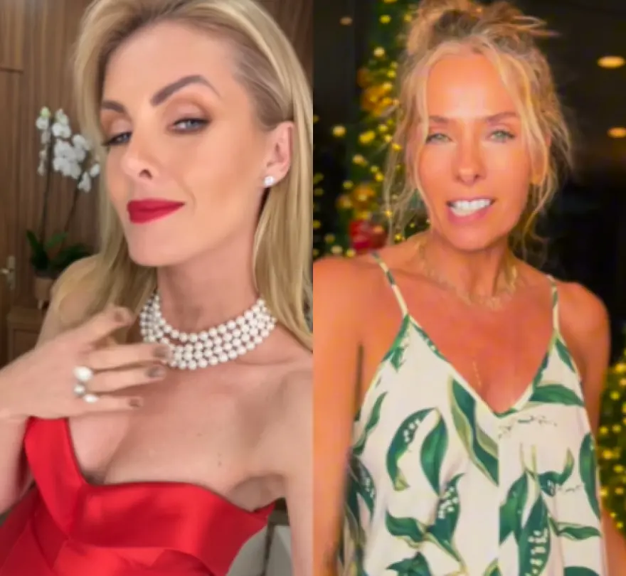Imagem da notícia: Ana Hickmann referencia Adriane Galisteu em postagem e fãs suspeitam de fim de rivalidade