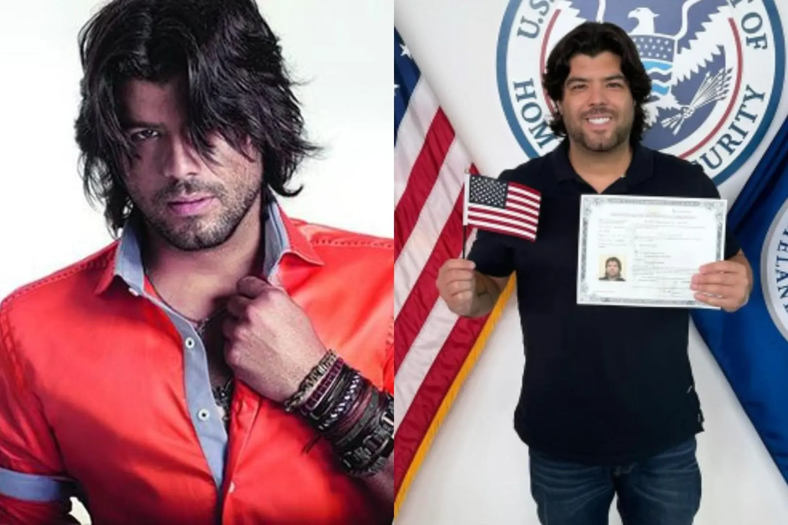 Há oito anos nos Estados Unidos, cantor já recebeu cidadania americana