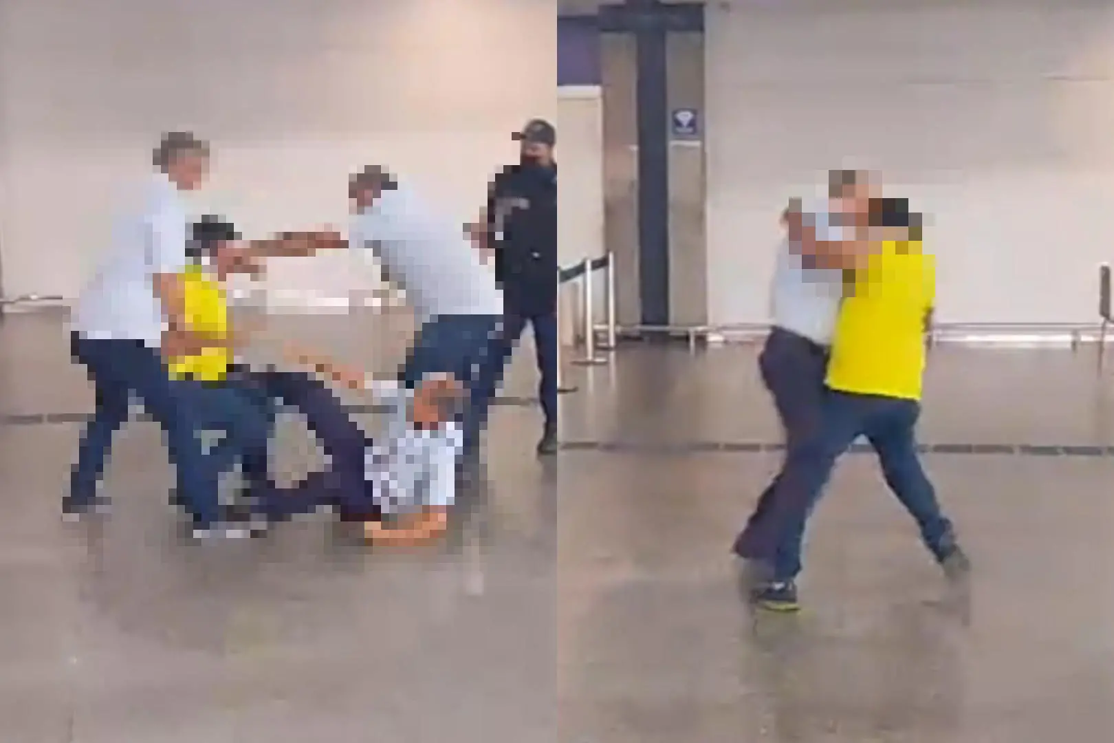 Imagem da notícia: Motoristas brigam em Aeroporto de Fortaleza após acusação de transporte irregular