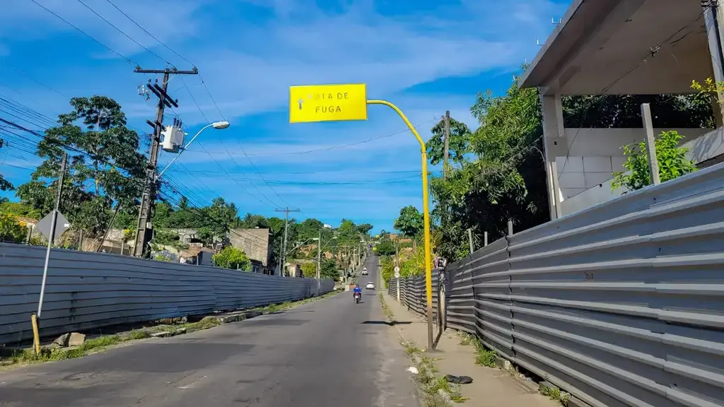Bairros com risco de afundamento desocupados em Maceió