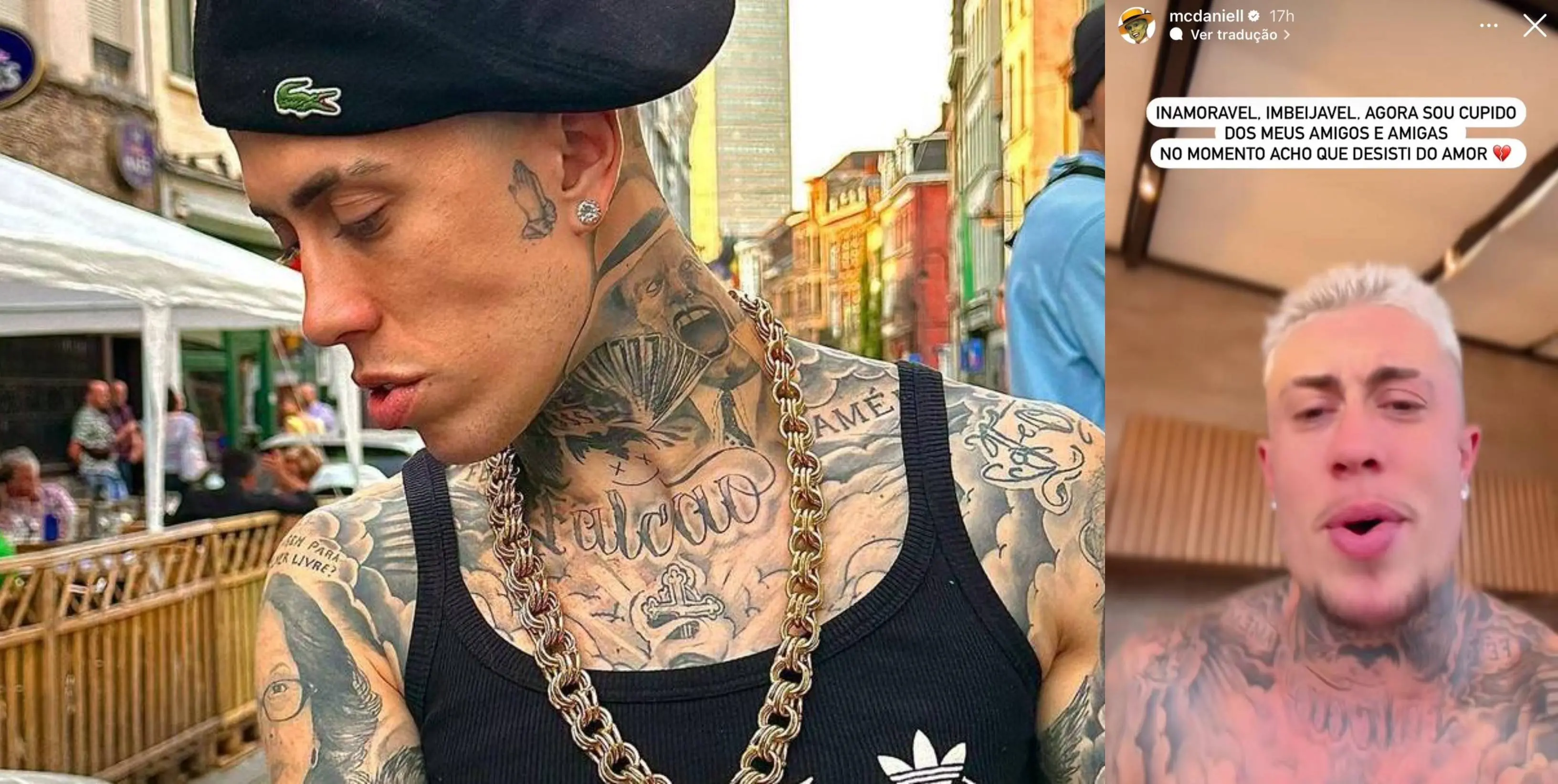 Imagem da notícia: MC Daniel lamenta que passará o Réveillon sozinho: ‘desisti do amor’