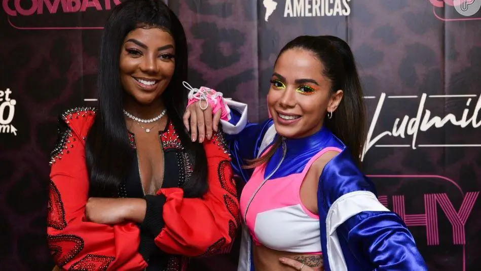 Imagem da notícia: Fãs de Anitta se revoltam com áudio vazado por mãe de Ludmilla: ‘ela quer ofuscar, mas não vai'