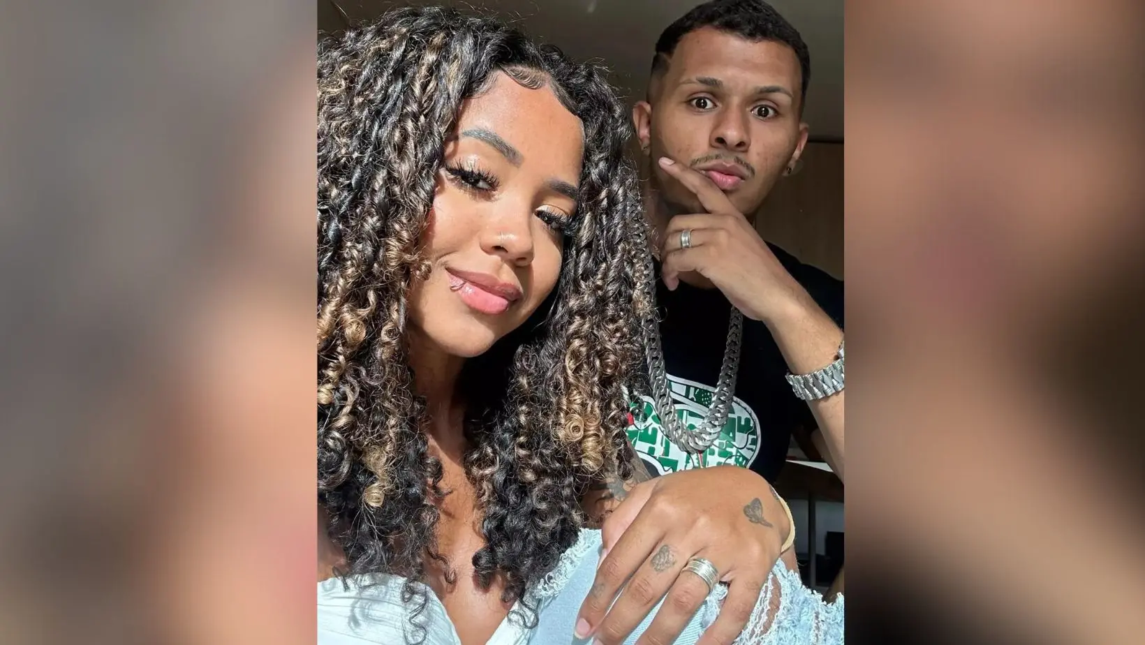 Imagem da notícia: Sthefanny Carvalho e MC Kelvin são encontrados no Chile 