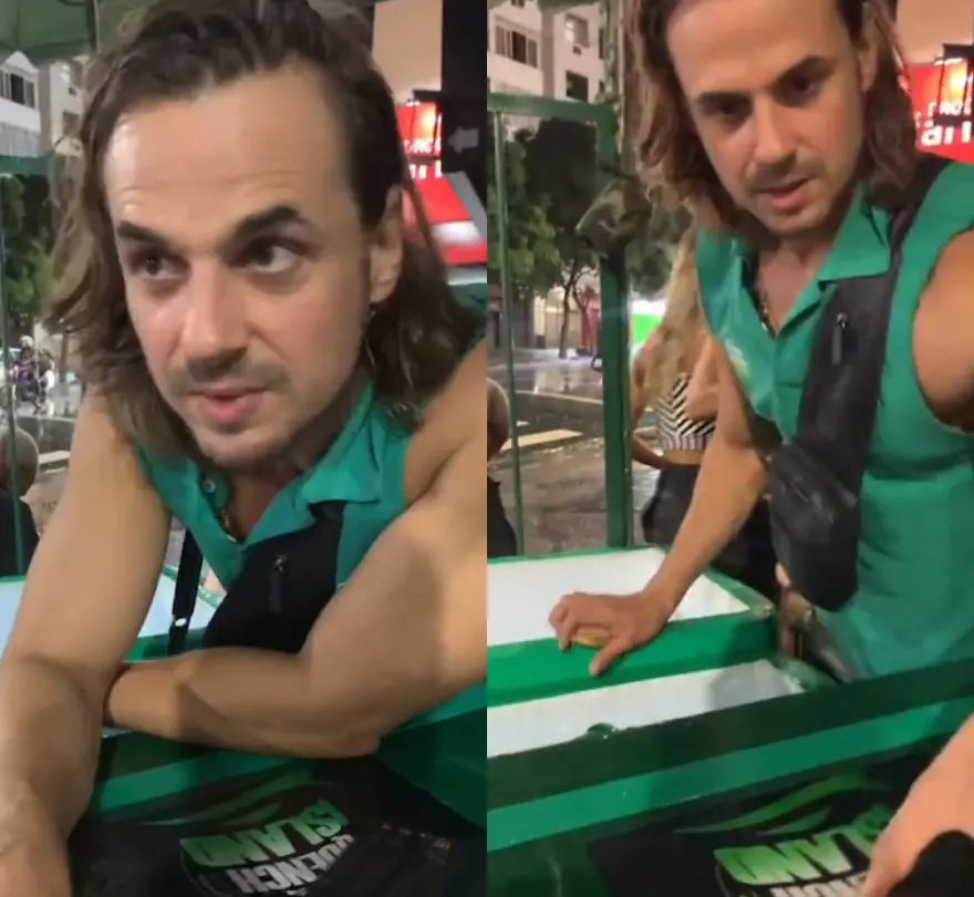 Imagem da notícia: Daniel Erthal admite que iria para o BBB 24 após ser flagrado vendendo cerveja na rua